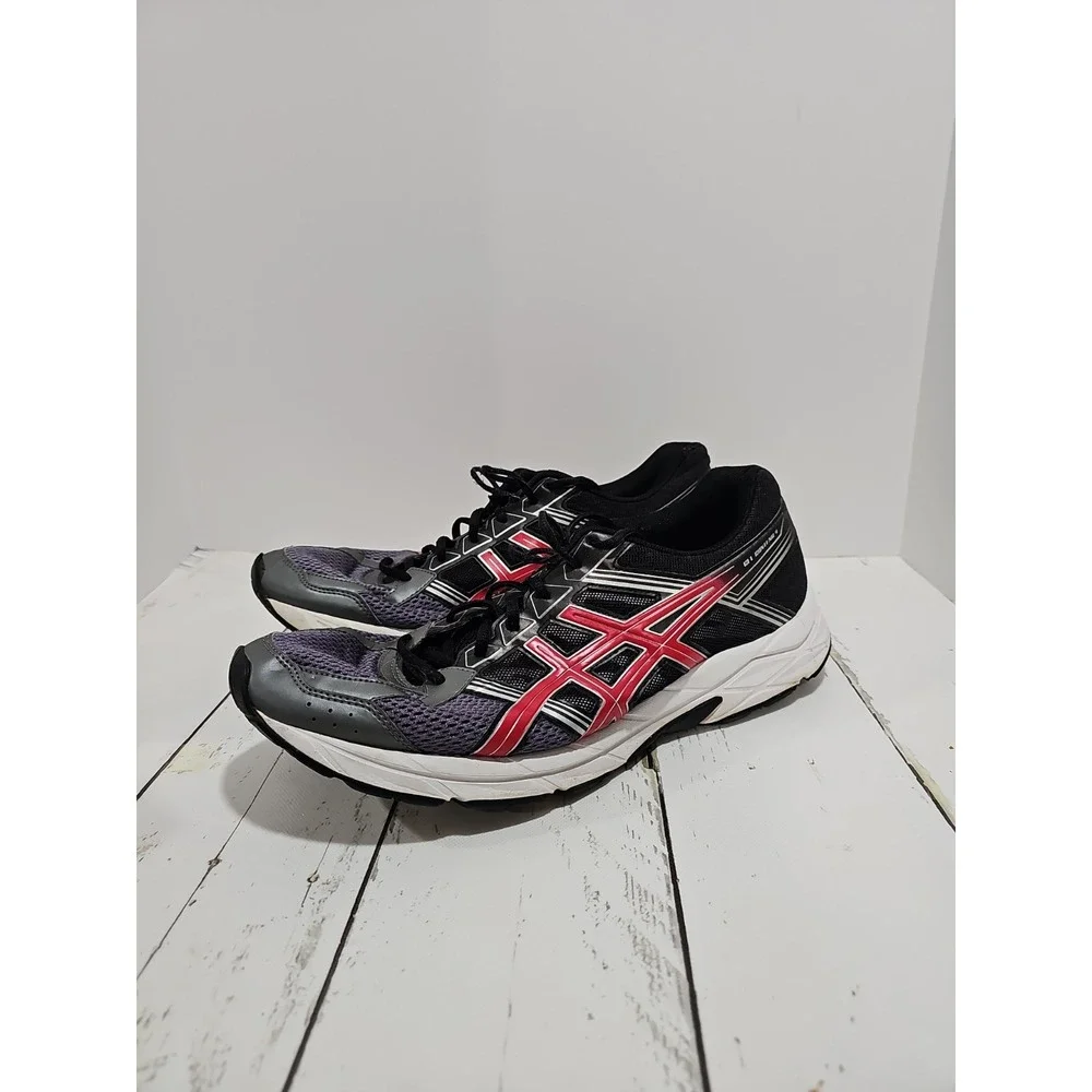 Asics Mens Gel Contend 4 RunningShoe Size 13 Gray And Red